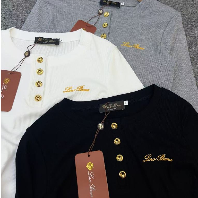 ผู้หญิง เสื้อยืดใหม่ แขนยาว 1029