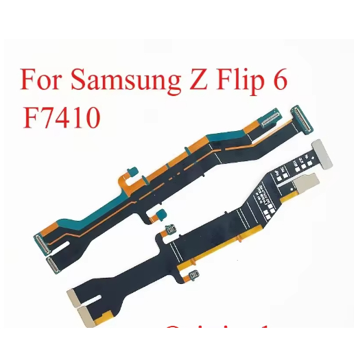 เมนบอร์ด Flex Cable Spin Axis การเชื่อมต่อ LCD สําหรับ Samsung Z Flip 6 F7410 ซ่อมหน้าจอ
