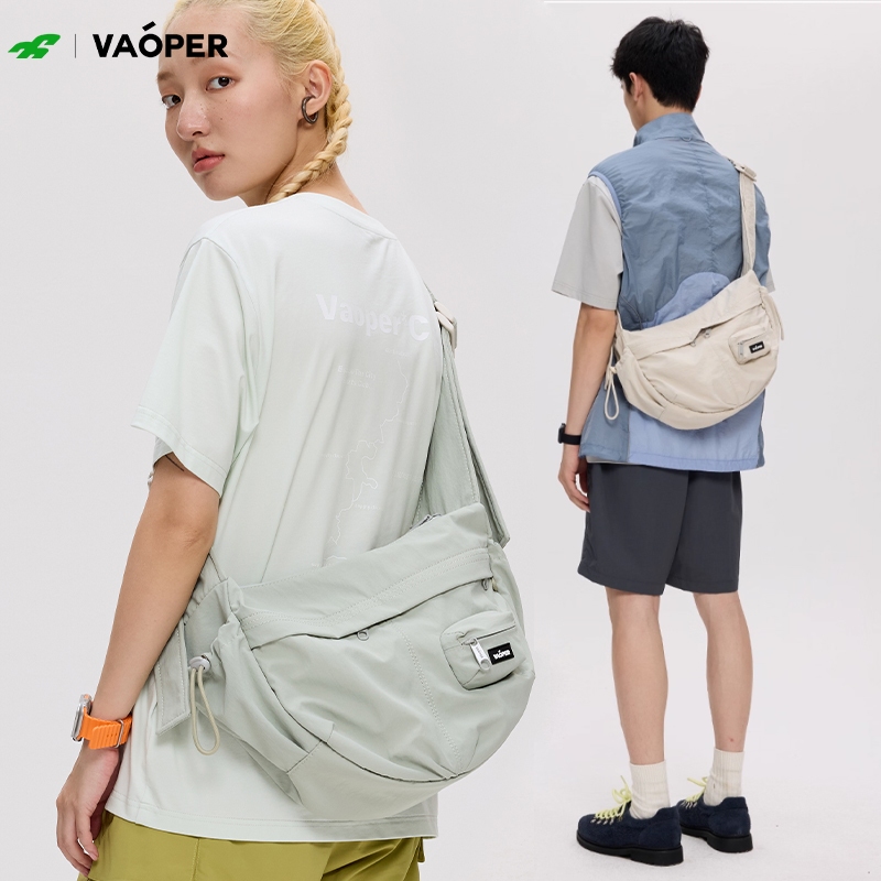VAOPER กระเป๋าเกี๊ยวความจุมาก พร้อมช่องสำหรับ iPod และหูฟัง ใช้งานสะดวกทั้งการทำงานและการเดินทาง ออก