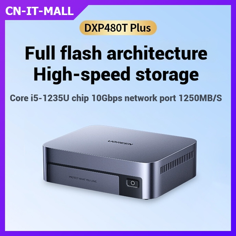 [NAS] UGREEN DXP480T Plus Thunderbolt Full Flash M.2 Four-Disk NAS Home Network Memory Server AI Pho