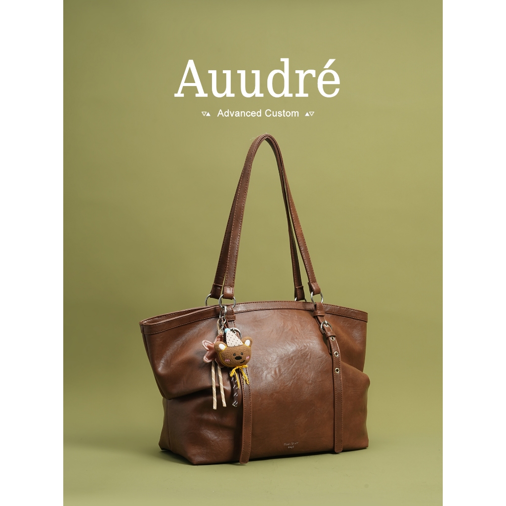 Aure เรโทรขนาดใหญ่ กระเป๋าสะพายข้างสำหรับผู้หญิง