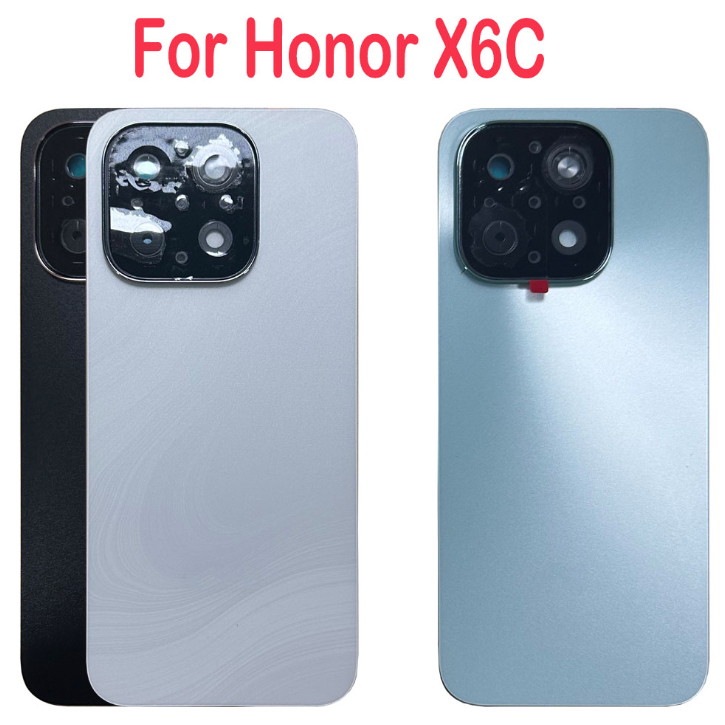 สําหรับ Honor X6C ฝาหลังแบตเตอรี่แผงประตูด้านหลัง NIC-LX1 NIC-LX2 NIC-LX3 กรณีเปลี่ยน