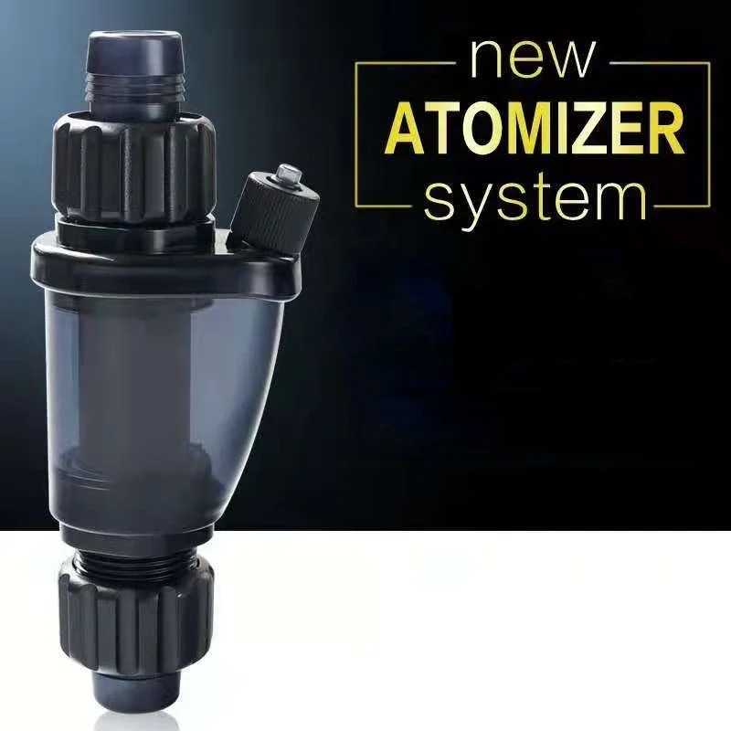 Aquarium CO2 Atomizer Diffuser ภายนอกคาร์บอนไดออกไซด์ Reactor ถังปลาน้ําอุปกรณ์เสริมพืช