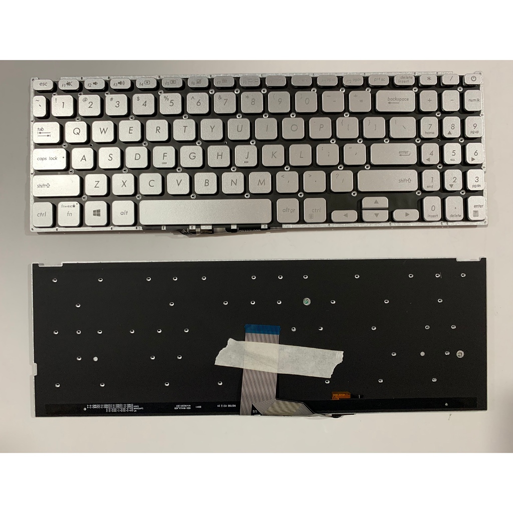 แป้นพิมพ์แล็ปท็อป US สําหรับ Asus Vivobook F512 F512J X512J X512 X512J X512D X512