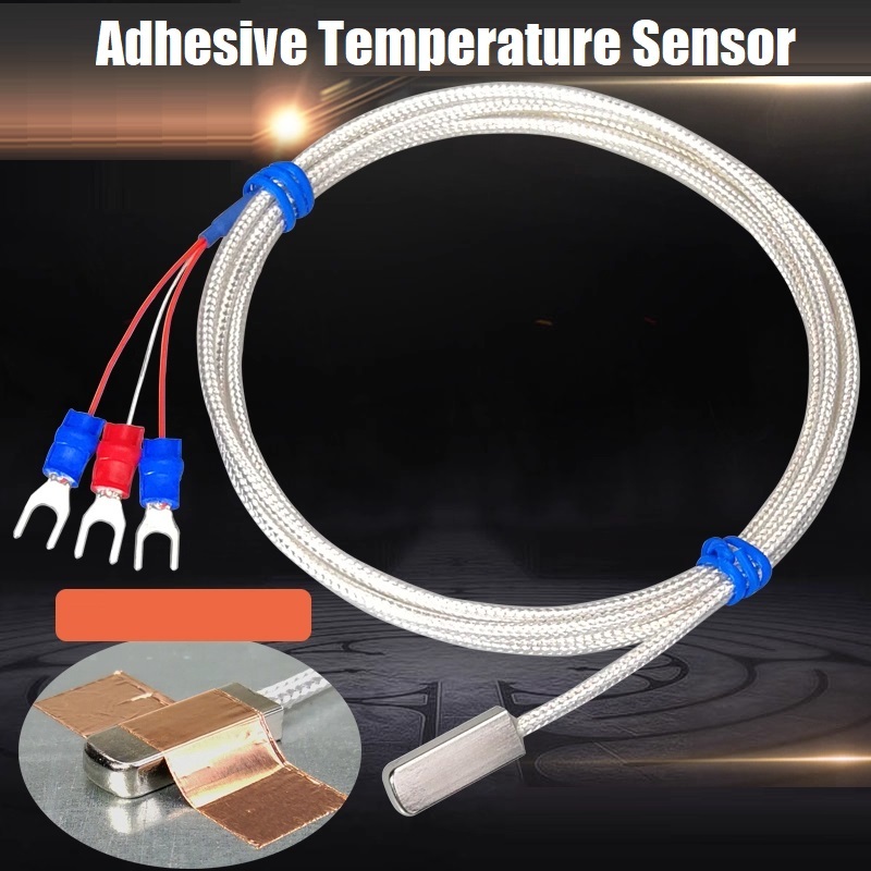 Adhesive Temperature Sensor เซ็นเซอร์อุณหภูมิกาว Surface Mount RTD ชนิดวาง ปลายพื้นผิว RTD Self-Adhe