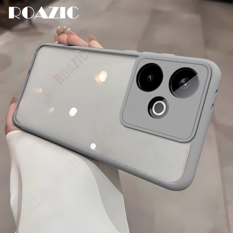 เคสอะคริลิคใสเข้ากันได้สําหรับRealme GT 7T GT 7 GT 7 Pro Anti Shock Dropฝาครอบป้องกันขอบนุ่มฮาร์ดโทร