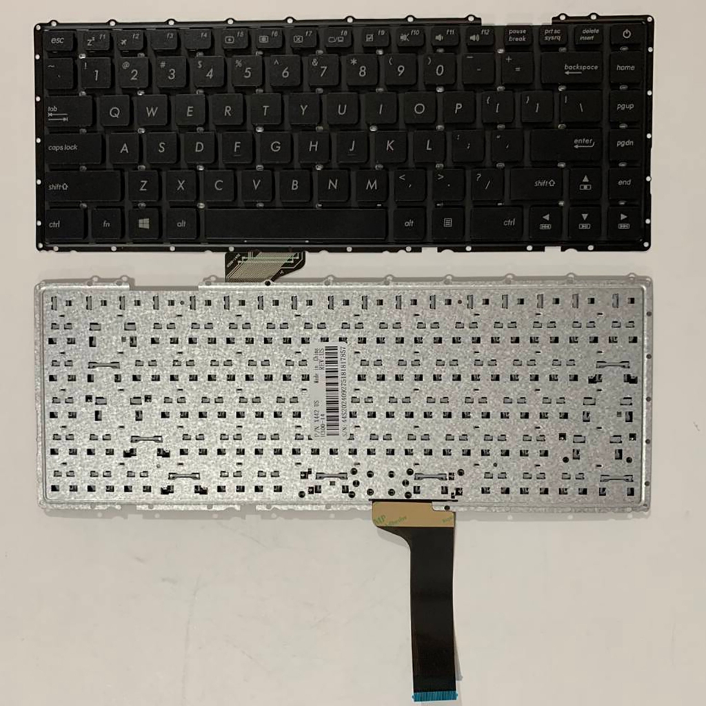 แป้นพิมพ์แล็ปท็อป US สําหรับ ASUS X442 X442UA X442UR A442 A480U F442U R419U