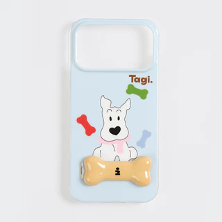 Tagi. Haha Little Tail Metal Bracket Phone Cases เคสไอโฟน 16 pro max เคส iphone 17 16 15 14 pro max