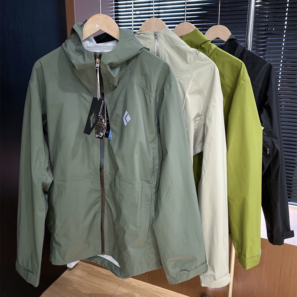 เสื้อแจ็คเก็ตเดินป่า Black Diamond Stormline M Highline Stretch Shell