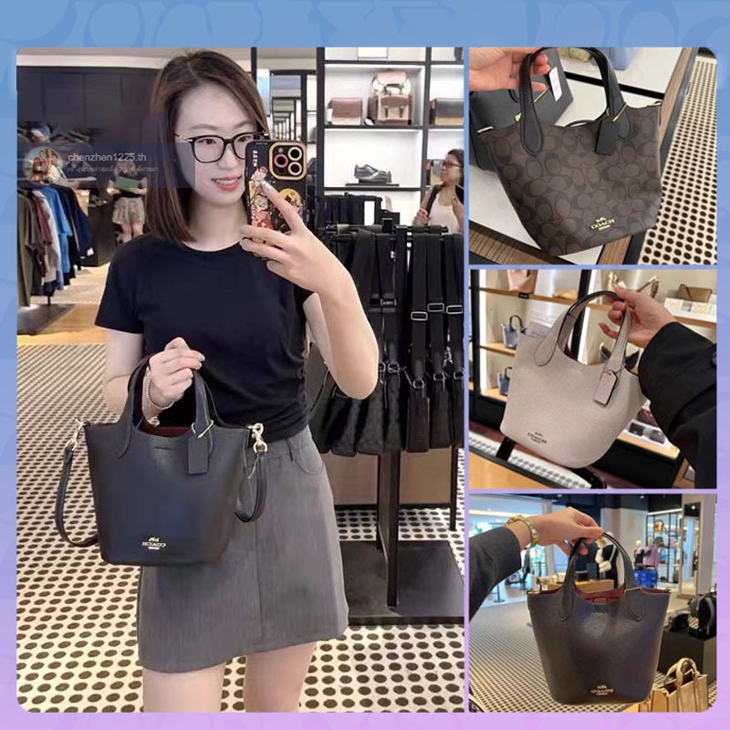 🚀พร้อมส่ง,💯%CR256 CR169 CR168  Hanna กระเป๋าถังผู้หญิง，กระเป๋าถือ，กระเป๋าสะพาย