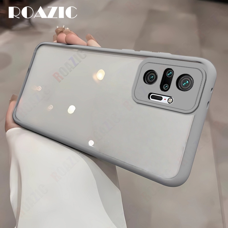 เคสอะคริลิคใสเข้ากันได้สําหรับRedmiหมายเหตุ10 Pro 10 Pro Max 10 4G 9S 9 Pro 9 Pro Max Anti Shock Dro