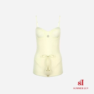 [SUMMER LUV] ส่งไวจากไทย สีดำ สีขาว สามสีเหล็กรองรับแถบแนวตั้งชุดว่ายน้ําชิ้นเดียวนักมวยชุดสองชิ้น