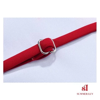 [SUMMER LUV] ส่งไวจากไทย กางเกงขาสั้นชุดว่ายน้ำลายทางสีน้ำเงิน เซ็กซี่และน่ารัก