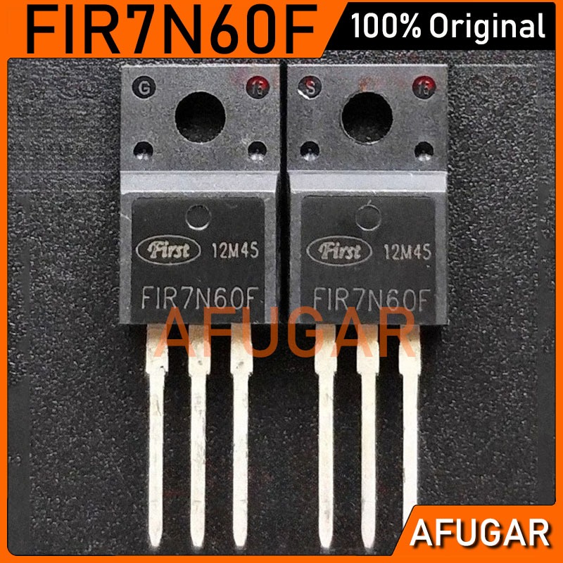 10/5PCS FIR7N60F TO-220F 7N60F 7A/600V MOS field effect tube ใหม่เดิม