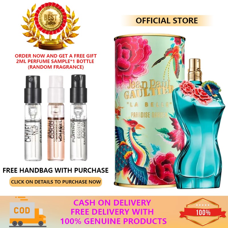 ⚡สปอตวินาที⚡ Jean Paul Gaultier La Belle Flower Edition/ Paradise Garden/La Belle Le Parfum 100ml