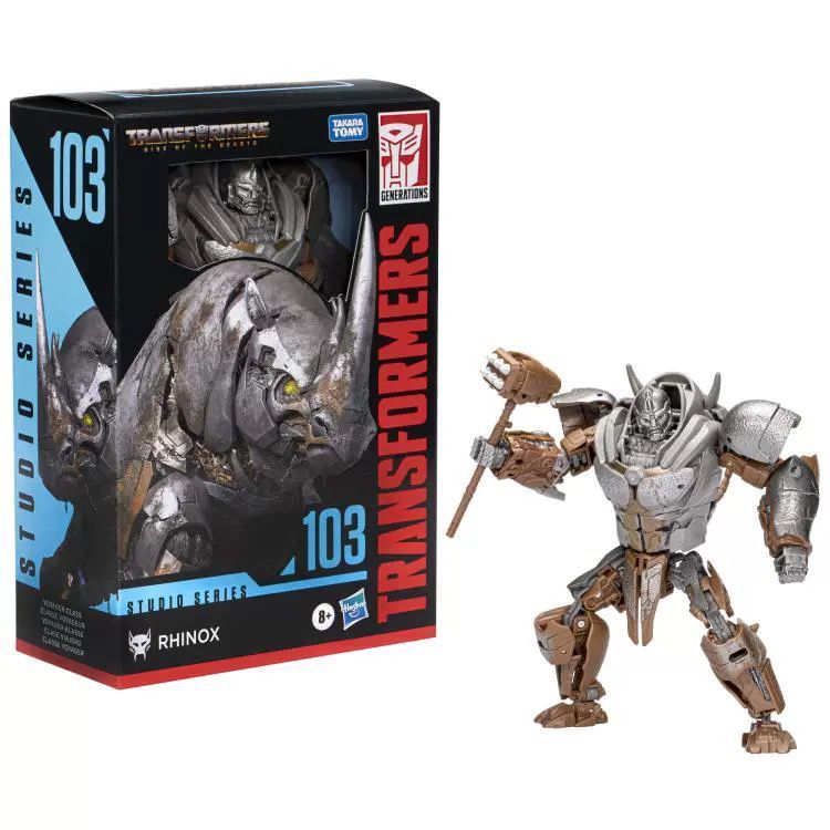 Hasbro Transformers Leader Level Navigator ระดับที่เพิ่มขึ้น V-Level-SS103 Rhino Warriors D-Level-SS