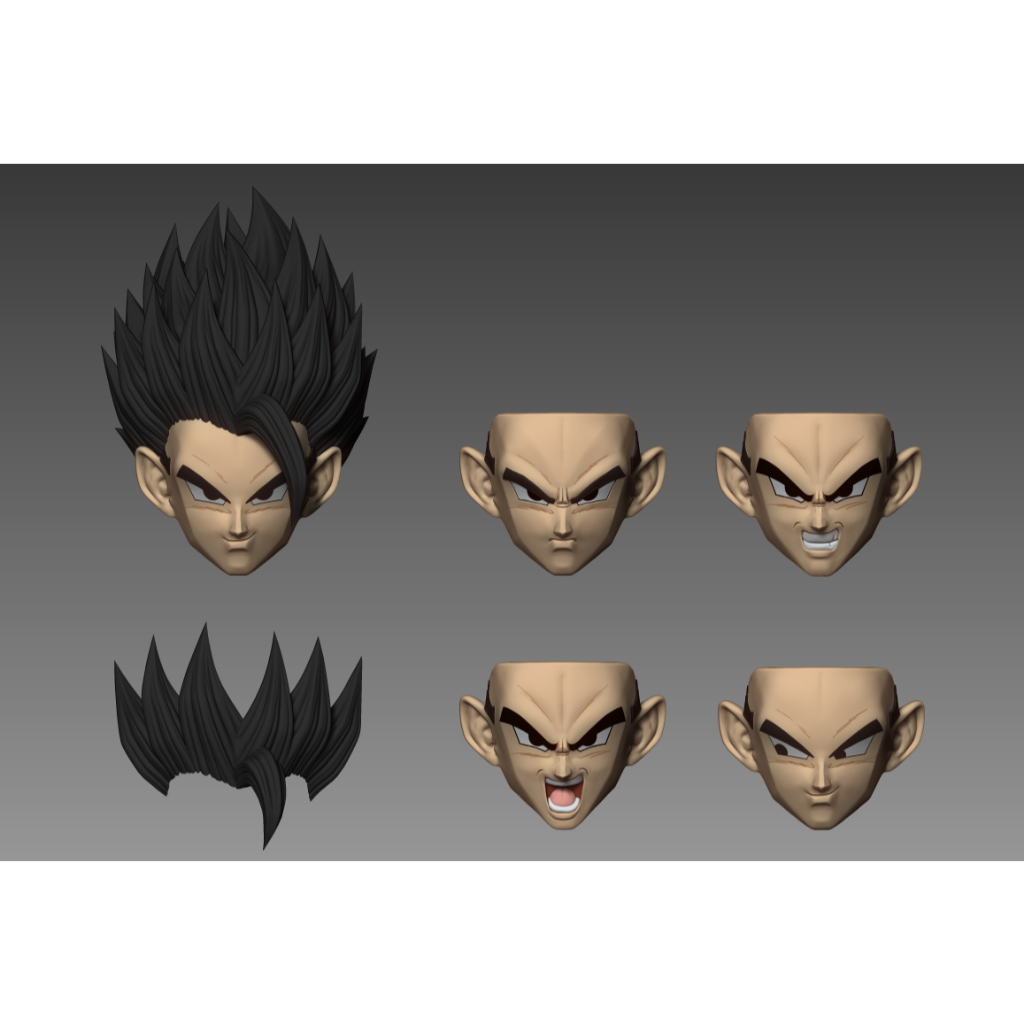 Dragon Ball, Gohan ผู้ใหญ่, New Gohan, Potential Unleashed, Buu Saga, อุปกรณ์เสริมแพ็ค