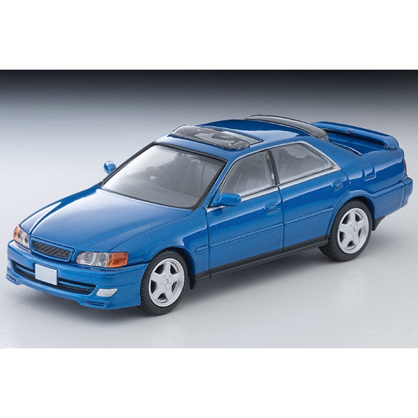 TOMYTEC Tomica Limited Vintage NEO LV-N224e 1998 Toyota Chaser 2.5 Tourer V (สีน้ําเงิน) รถโมเดลDiec