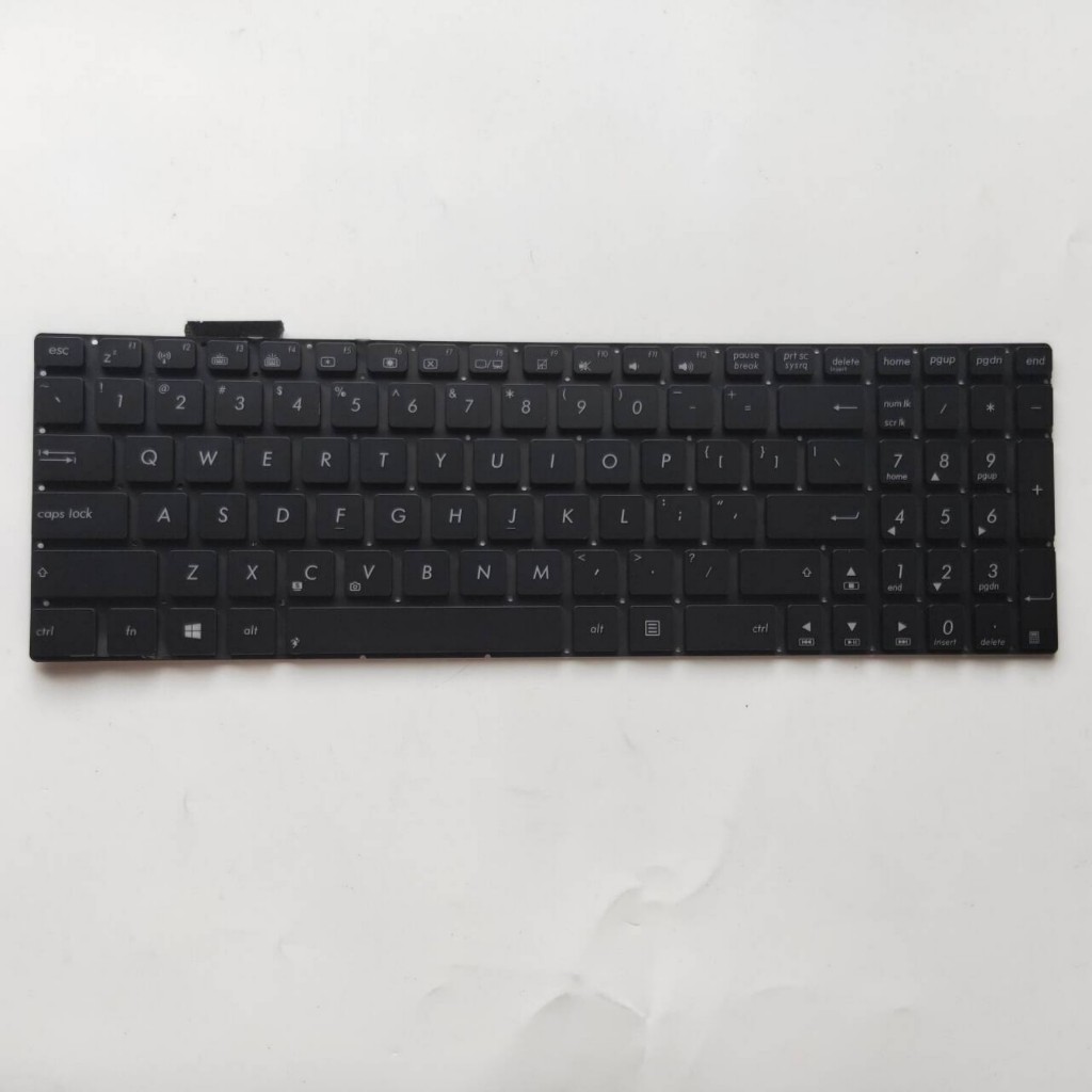 แป้นพิมพ์แล็ปท็อป US รูปแบบสําหรับ ASUS N550 N550J N550JA N550JK N550JV N550L N550LF N750 Q550