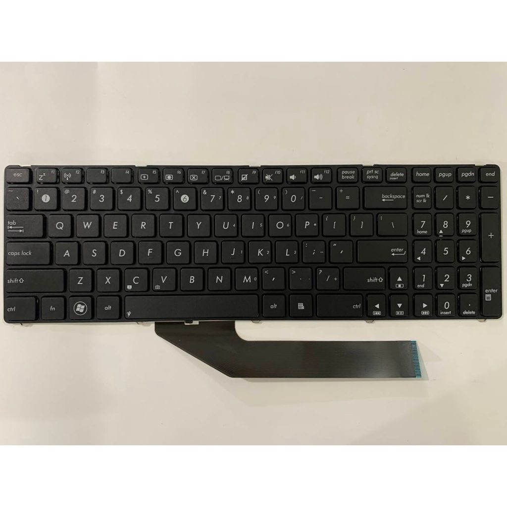 แป้นพิมพ์แล็ปท็อป US รูปแบบสําหรับ ASUS K50 K50IN K61 K50X K50A K50AB K50IJ K50ID P50IJ