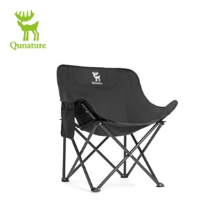 Qunature เก้าอี้แคมป์ปิ้ง รับน้ำหนัก 60-120 กก. ผ้าอ็อกซ์ฟอร…