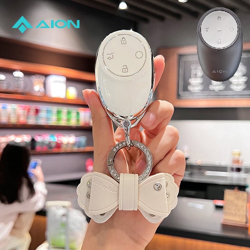 Aion เคสกุญแจรีโมทรถยนต์ Aion V เคสกุญแจ Aion V EV ฝาครอบกุญแจ