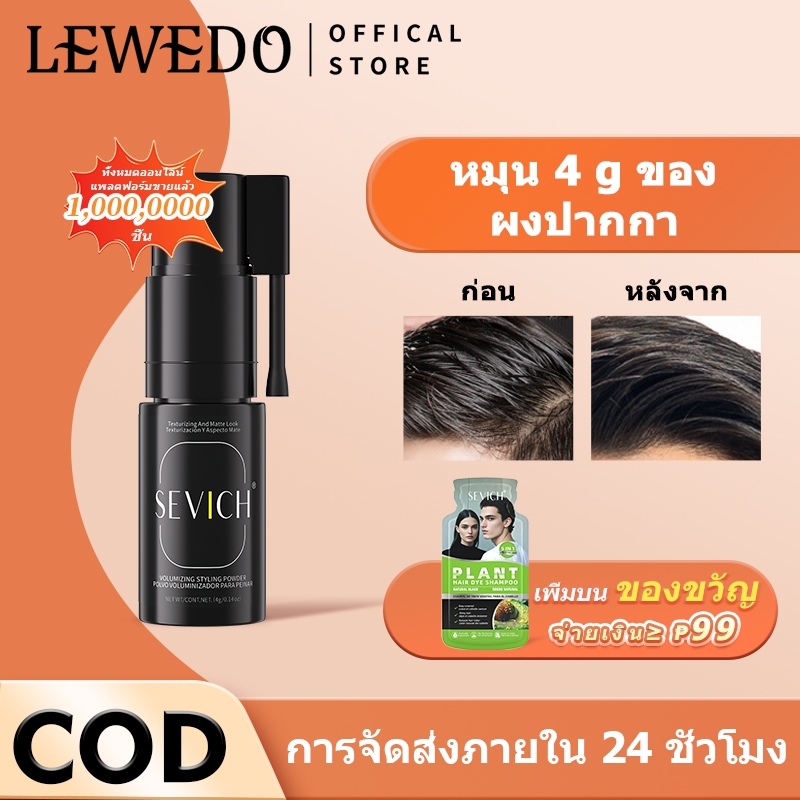 Sevich ສະເປຣຍ໌ຉີດຜົມ ເພີ່ມວໍລຸ່ມ ຢູ່ທົນ ຂະໜາດ 4g