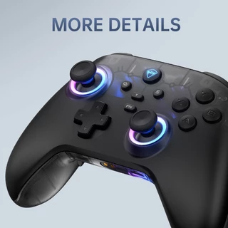 Machenike G3 V2 Series เกมแพดไร้สาย Tri-Mode พร้อมแท่นชาร์จ, ทริกเกอร์เอฟเฟกต์ฮอลล์ | จอยสติ๊กเอฟเฟกต์ห้องโถง | แบตเตอรี่1000มิลลิแอมป์ชั่วโมง1000เฮิร์ตซ์เกมคอนโทรลเลอร์สําหรับโทรศัพท์พีซีสวิทช์
