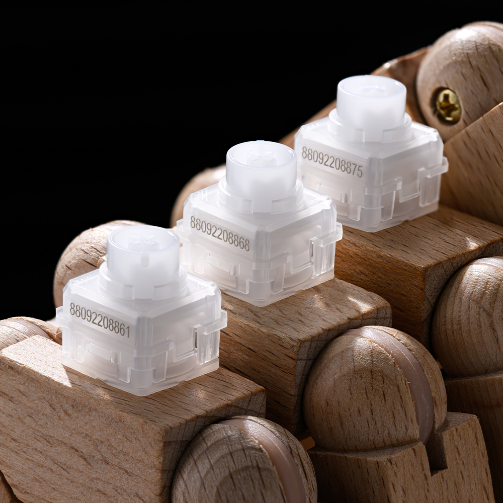 XVX Whisper HE/EC 2-in-1 Silent Switch เหมาะสําหรับคีย์บอร์ดเพลาแม่เหล็กถวายรู้สึกเชิงเส้นเงียบกล่อง