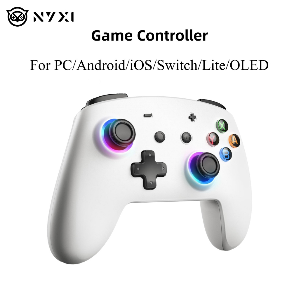 NYXI Switch Pro Controller สําหรับเกมมือถือ PC/Android/IOS/สวิตช์/Lite/OLED