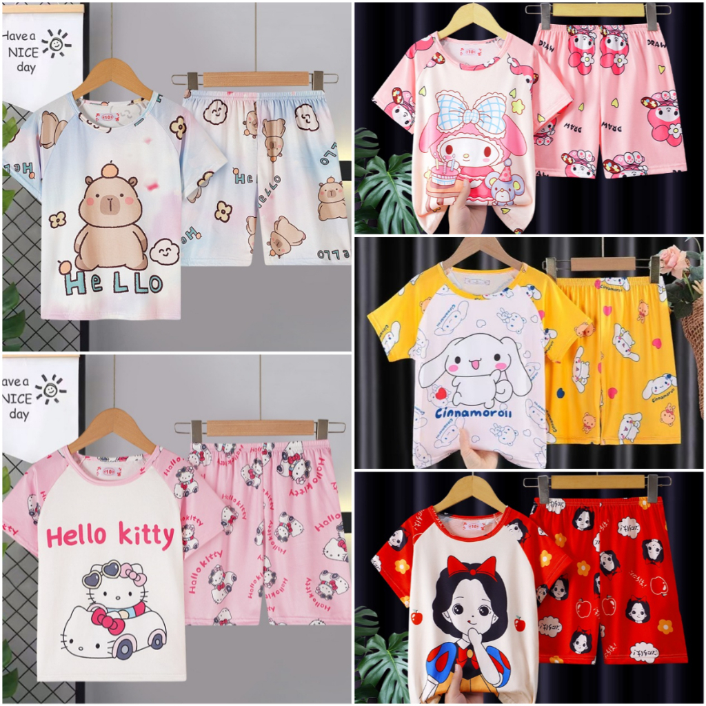 ปาร์ตี้เด็กแขนสั้นคอกลมสวมใส่ตามฤดูกาลชุดวันหยุดสําหรับเด็กผู้ชายหรือเด็กผู้หญิงที่เป็นมิตรกับผิวสําหรับ 5 - 6 ปี