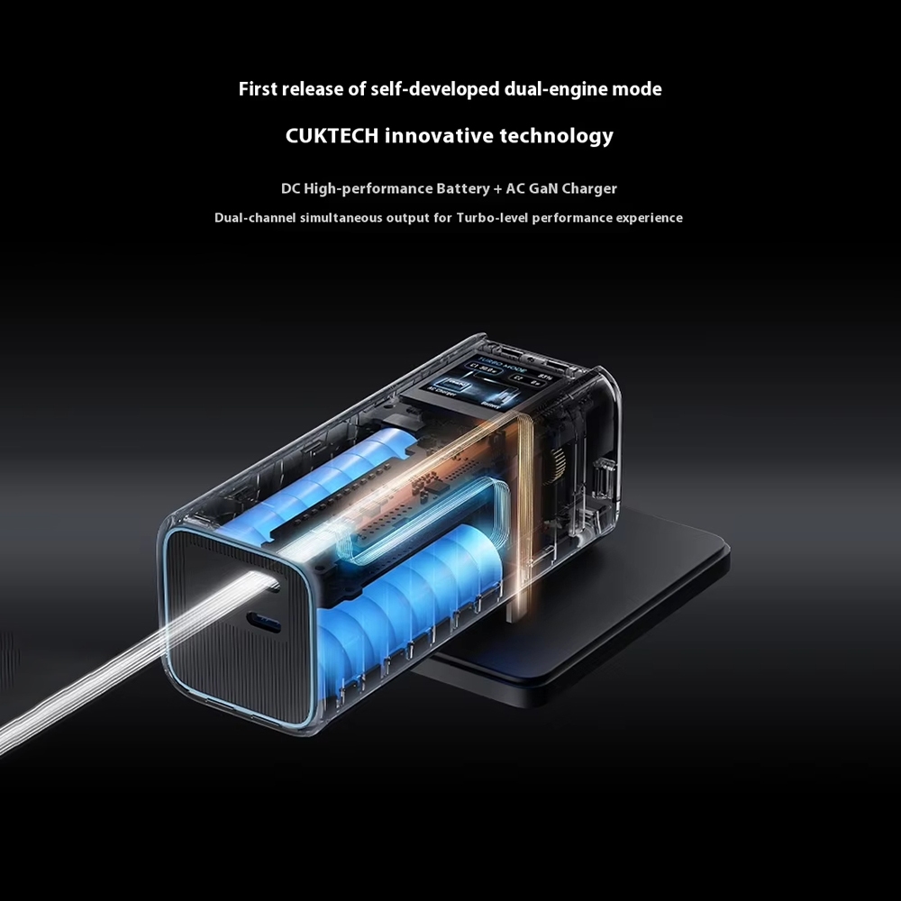 ZIM CUKTACH 134W 9000mAh Fast Charger 2-in-1 67W GaN Charger 90W Mobile Power Bank - รูปที่ 3