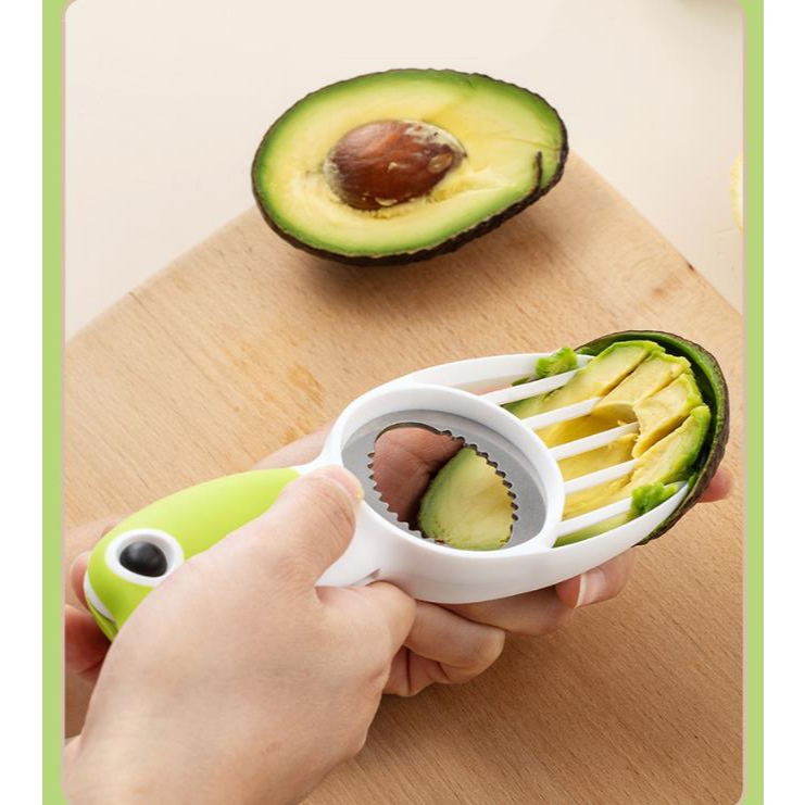 มีดอะโวคาโด 3-In-1 Avocado De-seeder & Cutter Tool, เครื่องแยกฝรั่ง