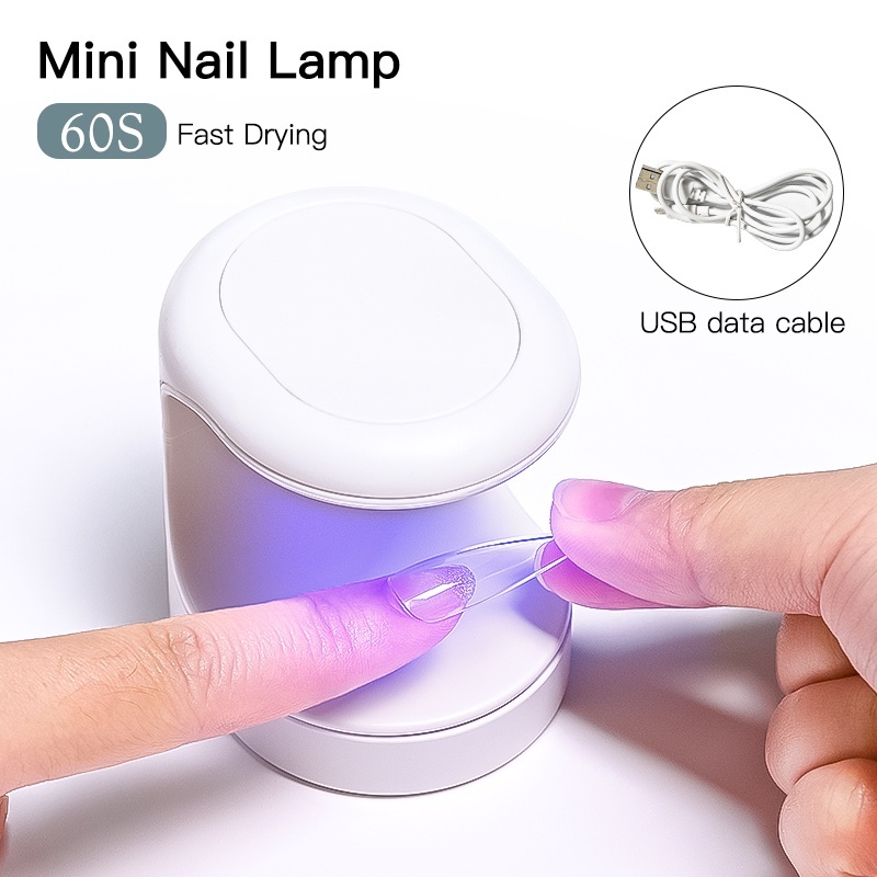 USB Nail Dryer UV LED Lamp 16W Fast Curing Manicure Tool