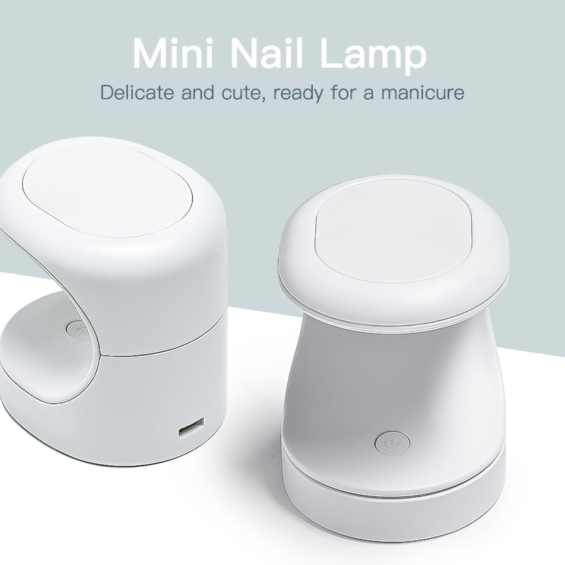 New UV Light LED Nail Dryer USB UV Lamp Nail Gel Curing Machine 16W Mini Nail Dryers