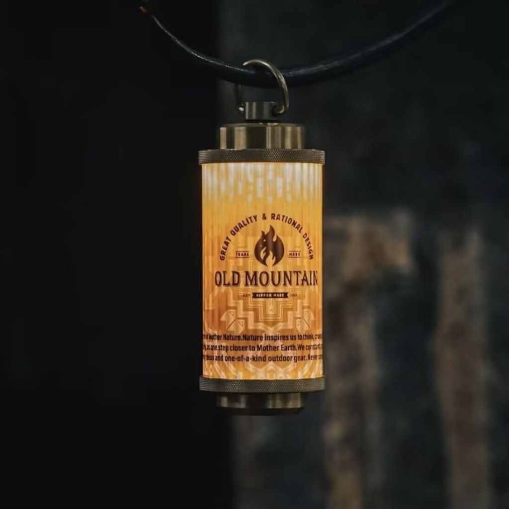 38explore outdoor Camping oldmountain Collaboration limited Edition ทองเหลืองสีทอง 38-lamp Ambient L