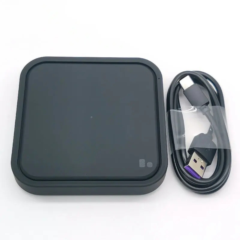 Samsung 15W Qi Wireless Charger Fast Charge Pad สําหรับ Galaxy S24 S23 S22 Ultra Plus Z Flip พับ 6 5 4