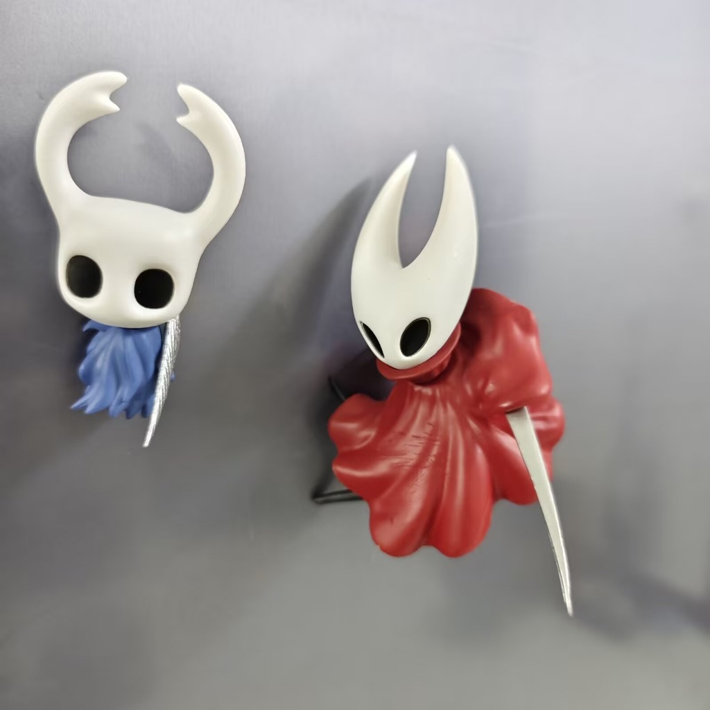 Hollow Knight Silksong The Knight Hornet พวงกุญแจตุ๊กตาสะสม Hornet 3D แม่เหล็กตู้เย็นสติกเกอร์