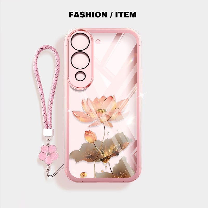 YBDปลอกใสสําหรับVivo Y31 5G Y21D Y50 5G Y19S Y29 Y04 Y29S Y19E Precision Hole Protection Original Shell Lotus of Good Fortune