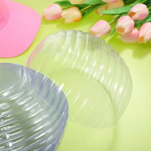 ดันทรงหมวก PVC 10 ชิ้น รองหมวก ป้องกันเสียทรง ใช้ตั้งโชว์หรือจัดระเบียบหมวก