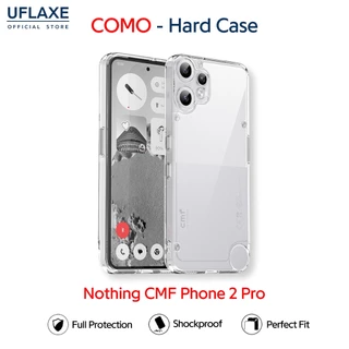 UFLAXE COMO - เคส Nothing CMF Phone 2 Pro - เคสแข็งใสกันเหลืองกันกระแทก เคสโทรศัพท์บางเฉียบป้องกันรอยนิ้วมือ