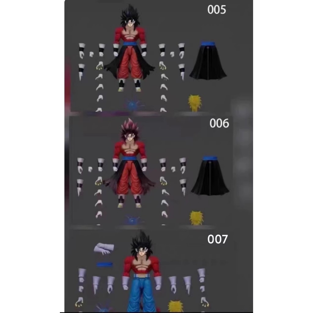 KONG, Mythical Dimension, Beast Deity, Vegito, Six-Eared Macacque, Time Patrol Vegito
