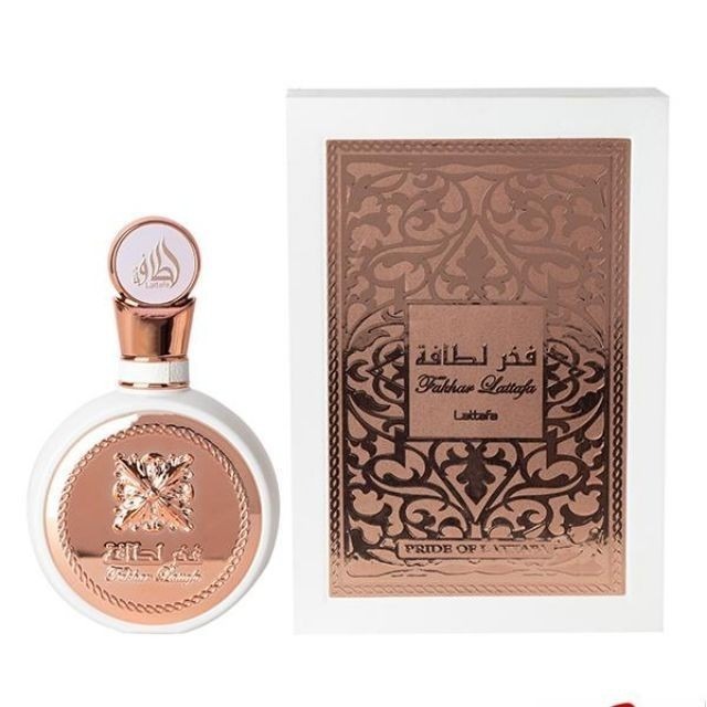 Fakar lattafa women Rose Gold (Pride of Lattafa) น้ําหอม EDP ต้นฉบับจากดูไบ Lattafa 3D Sticker