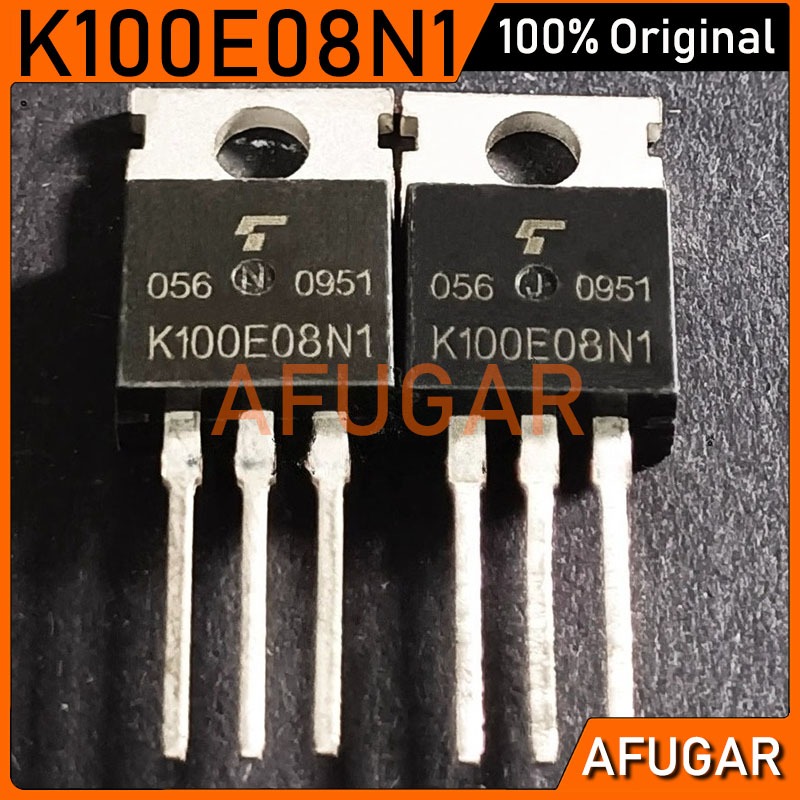 10/5 ชิ้น K100E08N1 TO-220 TK100E08N1 100A/80V TO-220 controller field-effect ทรานซิสเตอร์ใหม่เดิม