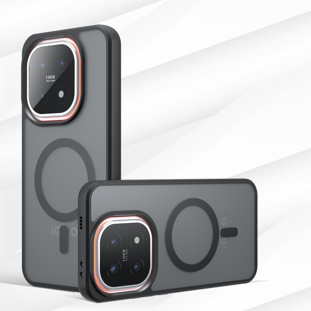 Magnetic Matte Hard Casing สําหรับ Vivo IQOO 15 13 Case IQOO13 IQOO15 Semi-transparent Phone Cover