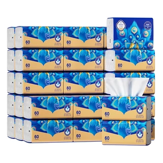 20/10 แพ็ค5ply กระดาษทิชชู่หนานุ่ม Sipiao (1555-20-10) 300 ชิ้นต่อแพ็ค TH ขนาด 175 * 140 มม. กระดาษชําระ