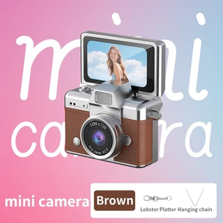 1080P กล้องดิจิตอล Retro CCD Mini Cam พร้อมหน้าจอกีฬากลางแจ้งในร่มแบบพกพา Vintage ขนาดเล็กมากกล้องวิดีโอ Video Recorder
