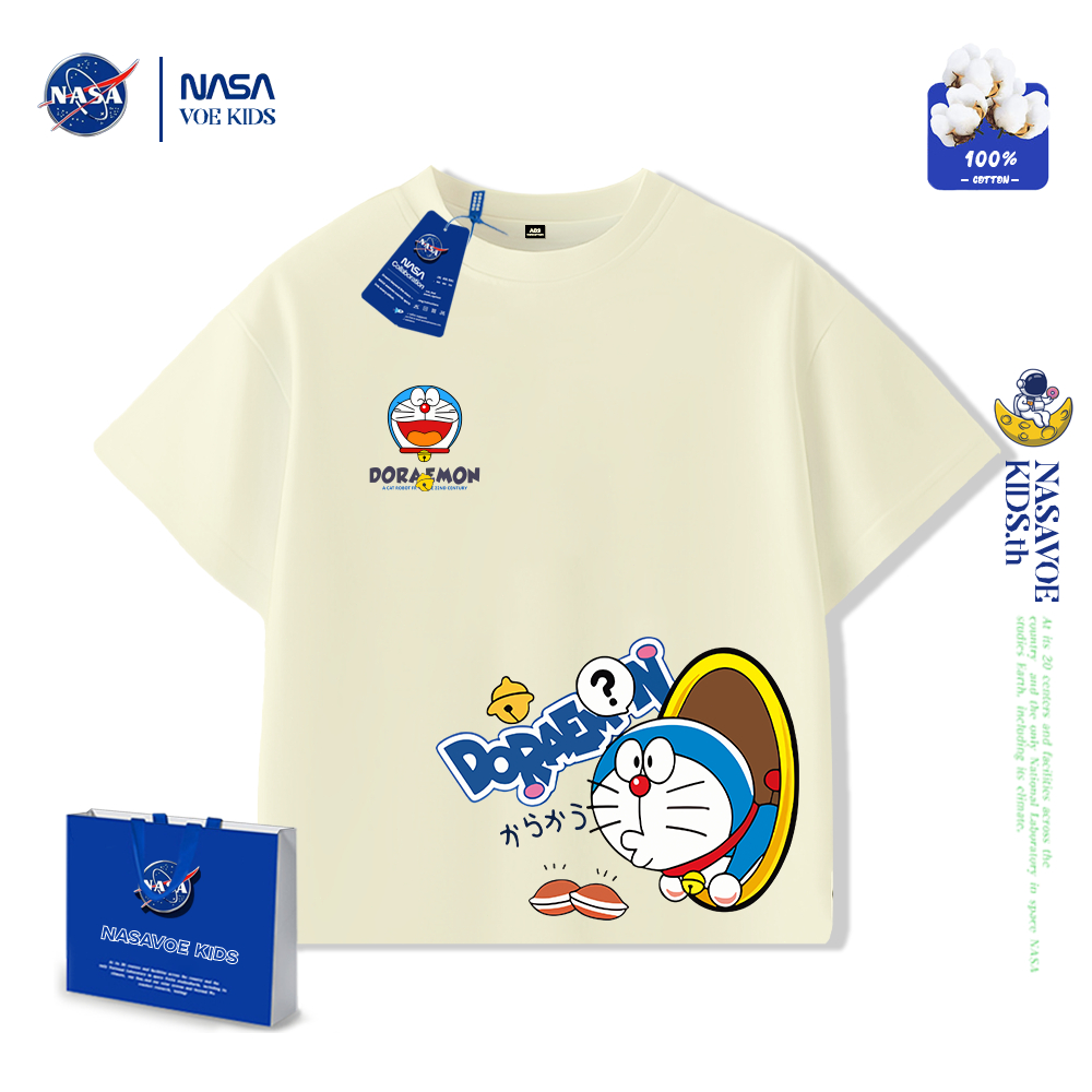 [จัดส่งด่วนภายใน 24 ชั่วโมง] เสื้อยืดแขนสั้นเด็ก ผ้าฝ้าย 100% เสื้อลำลองน่ารักสำหรับเด็กผู้ชาย - รูปที่ 4