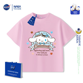 【จัดส่งรวดเร็วภายใน 24 ชั่วโมง】เสื้อยืดแขนสั้นเด็ก Cinnamoro…