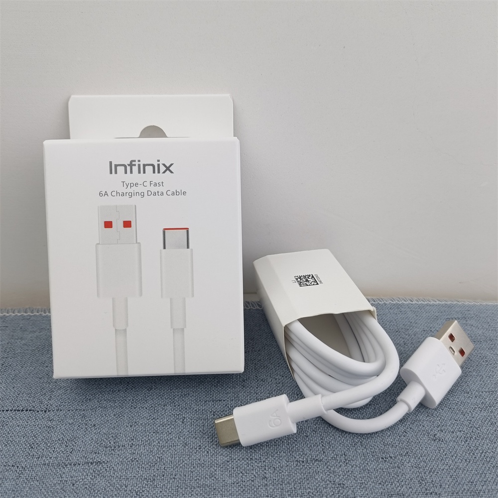 Infinix 6A USB ประเภทสาย 100W 67W 45W Super Fast